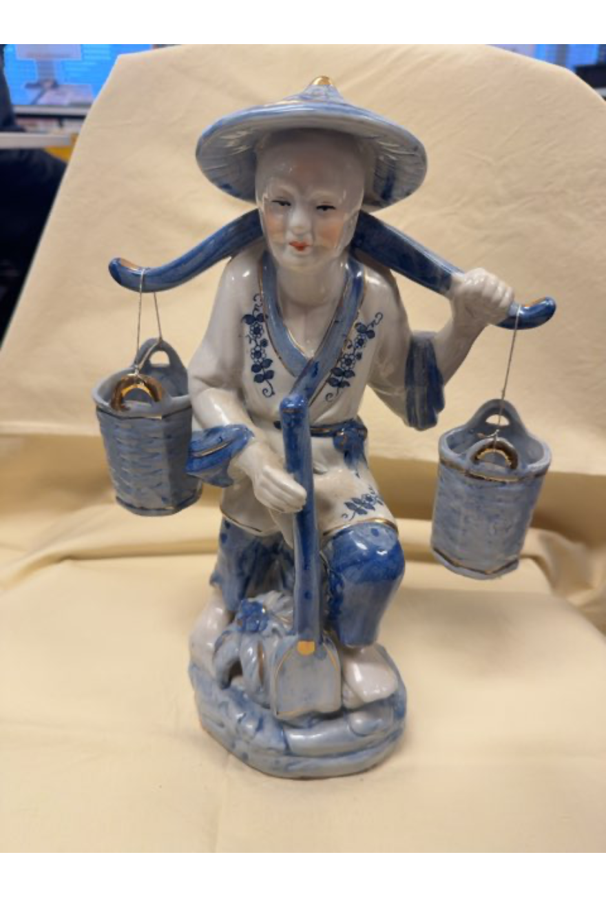 porcelænsfigur vandbærer